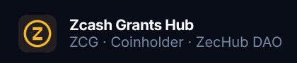 Zcash Grants Hub