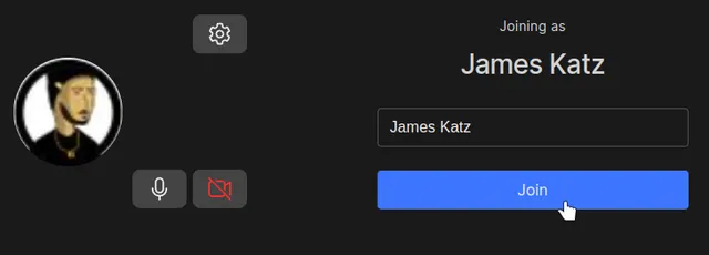 Select nickname for live stream